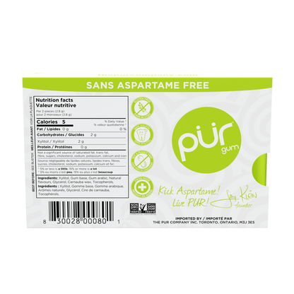 Cool Mint Blister Pack, 9ct, 12/tray - The Pur Company