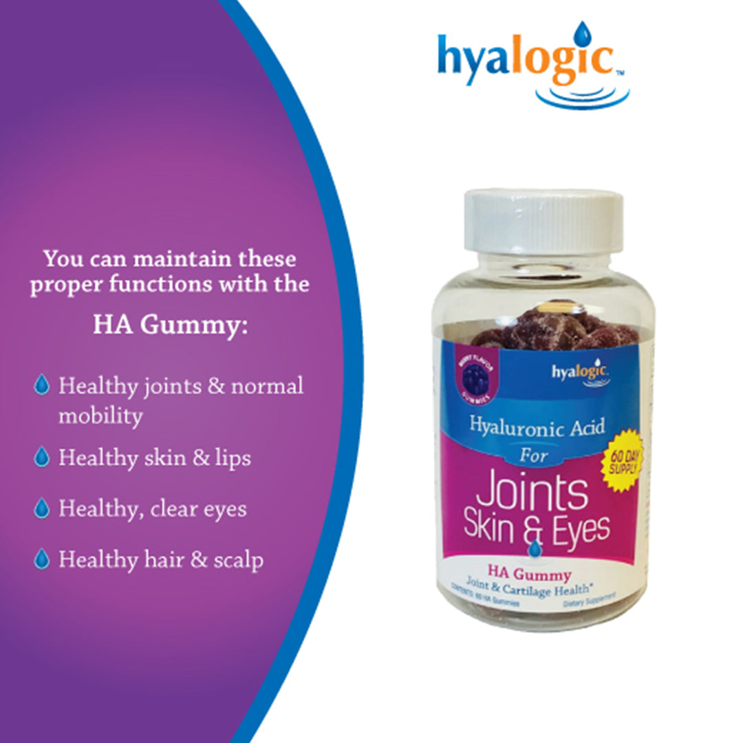 Joint Support Gummy, 60pcs - Hyalogic
