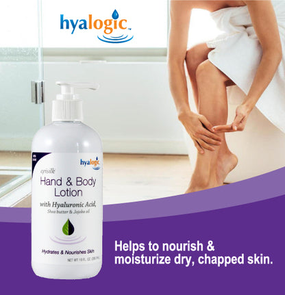Hand & Body Lotion, 295.7ml - Hyalogic