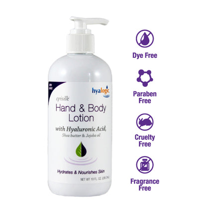 Hand & Body Lotion, 295.7ml - Hyalogic