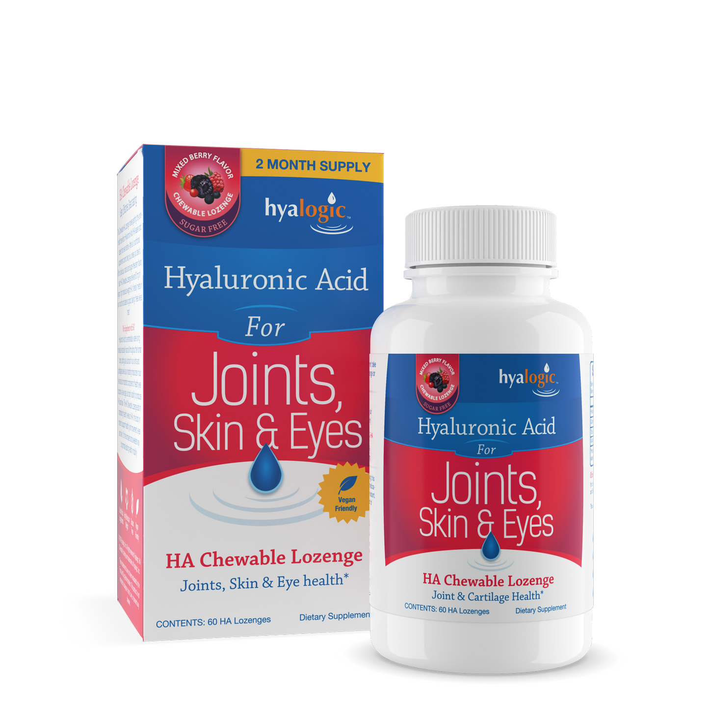 Joint Support Lozenges, 60 pcs - Hyalogic