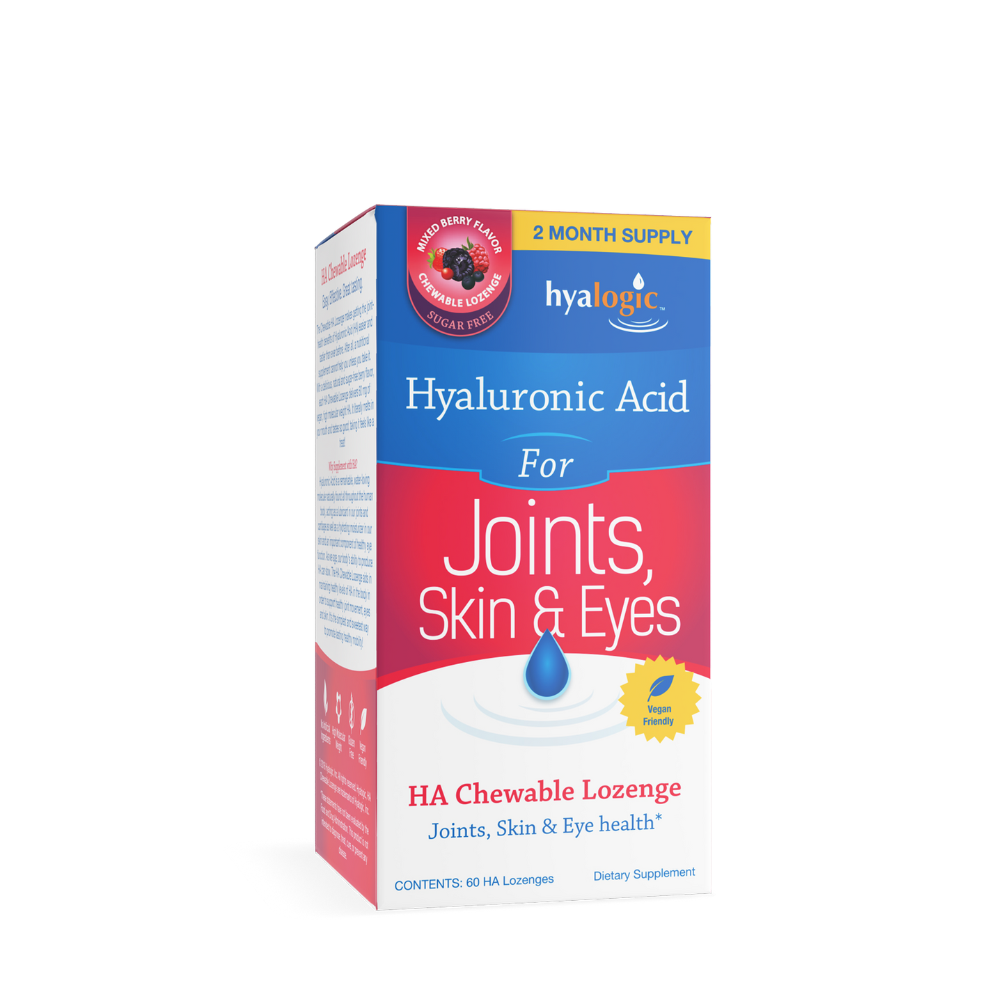 Joint Support Lozenges, 60 pcs - Hyalogic