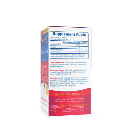 Joint Support Lozenges, 60 pcs - Hyalogic