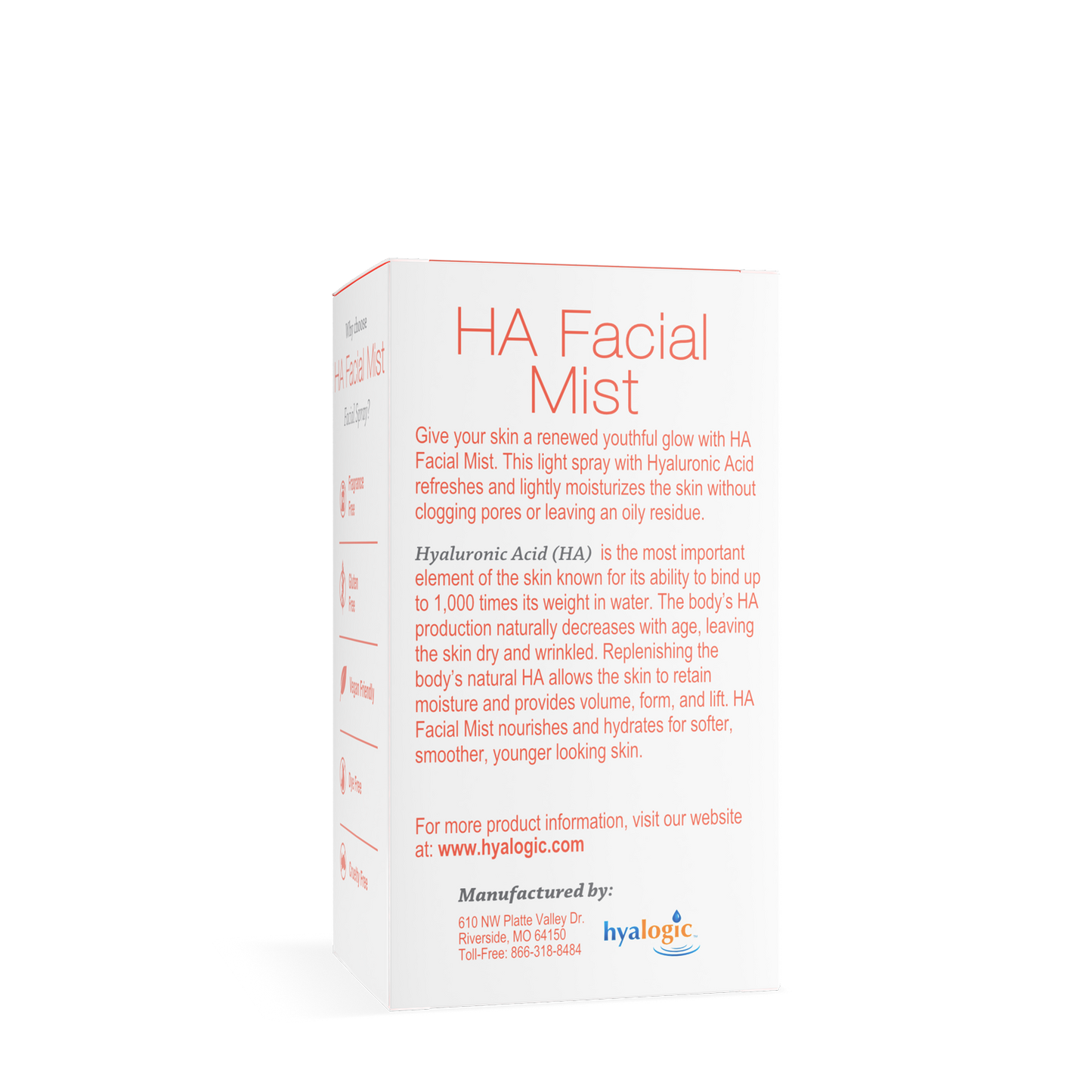 Hyalogic Facial Mist, 58ml