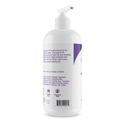 Hand & Body Lotion, 295.7ml - Hyalogic