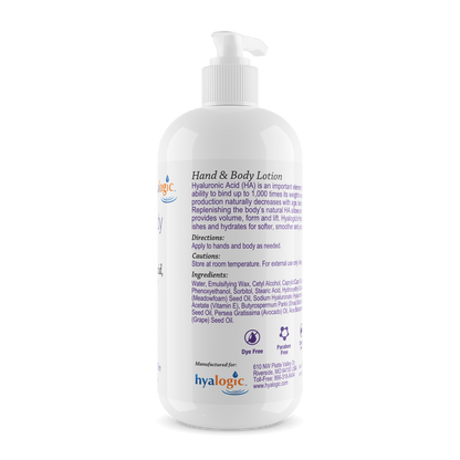 Hand & Body Lotion, 295.7ml - Hyalogic