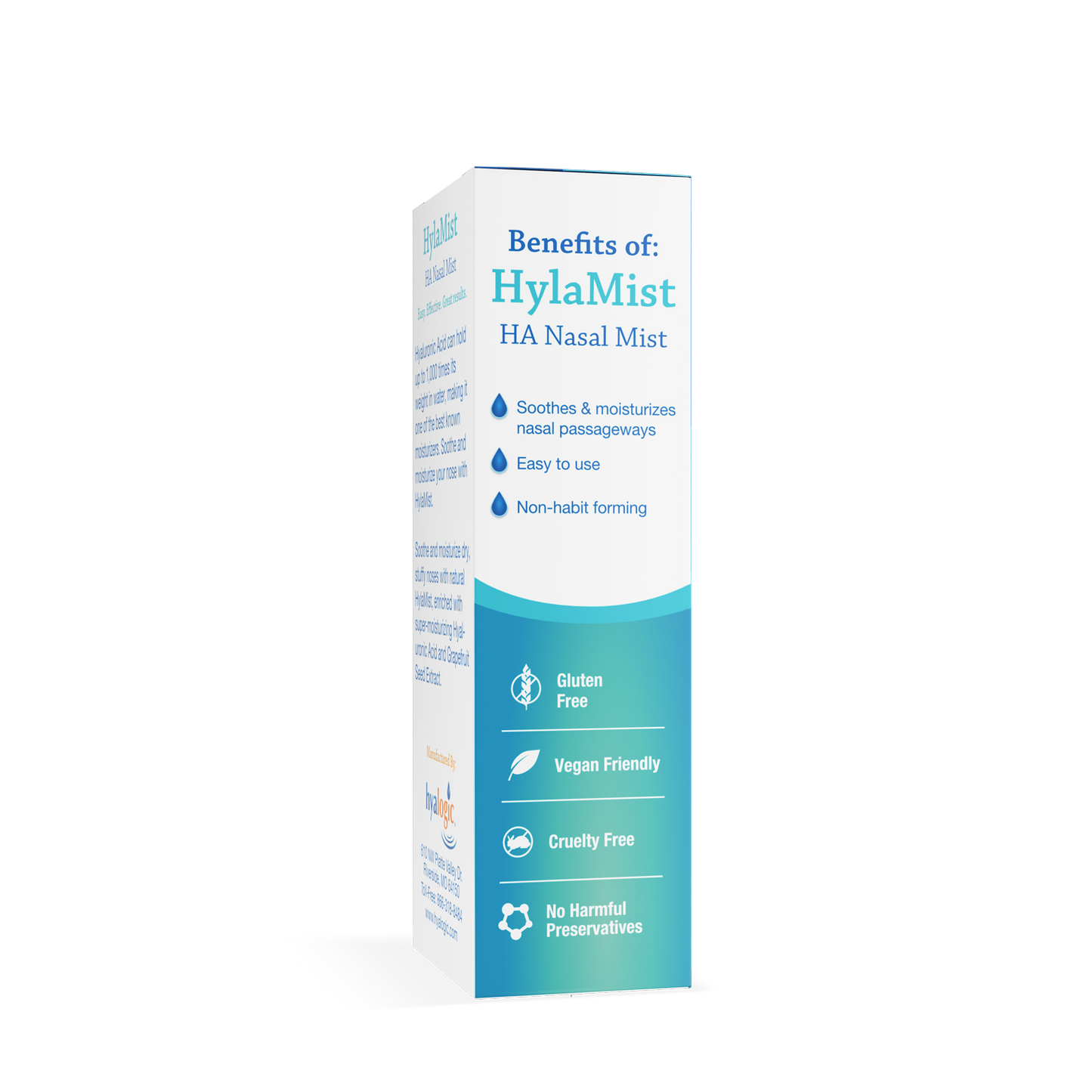 Hylamist™ Dry Nose, 44ml - Hyalogic