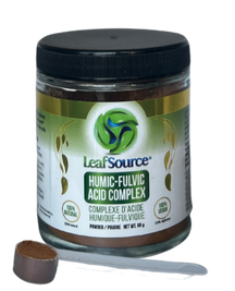 Humic-Fulvic Acid Complex, 60g (Glass) - LeafSource