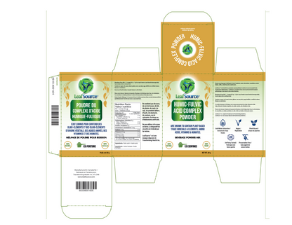 Humic-Fulvic Acid Complex, 60g (Glass) - LeafSource