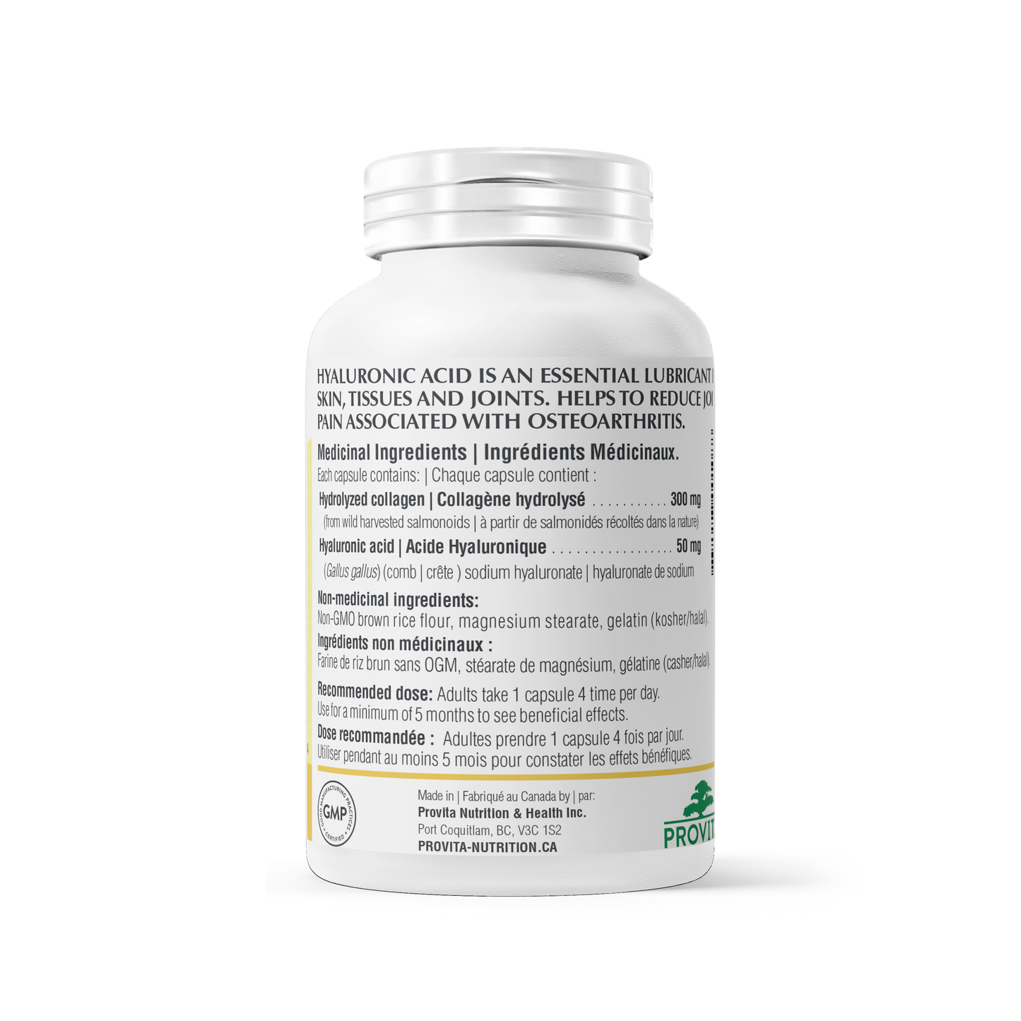 HYA-300+ 90 gélules - Provita