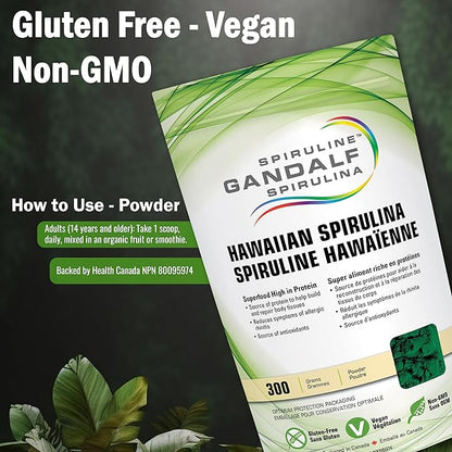 Hawaiian Spirulina, 150g powder - Gandalf