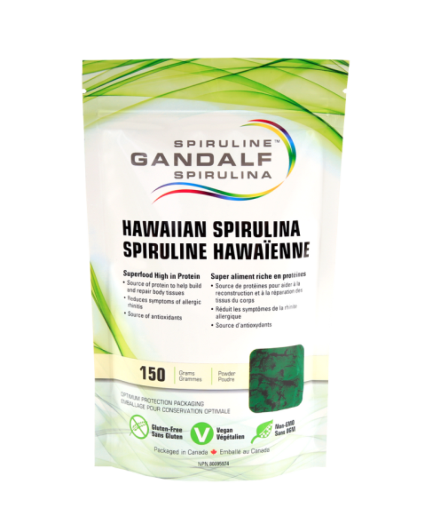 Hawaiian Spirulina, 150g powder - Gandalf