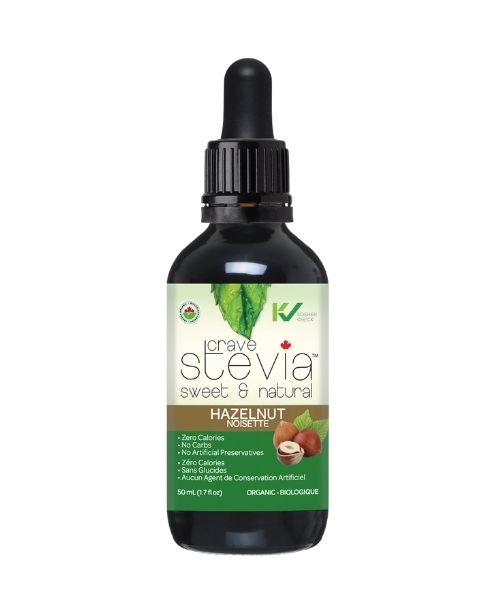 Crave Stevia, Liquid Drops, Hazelnut, 50ml