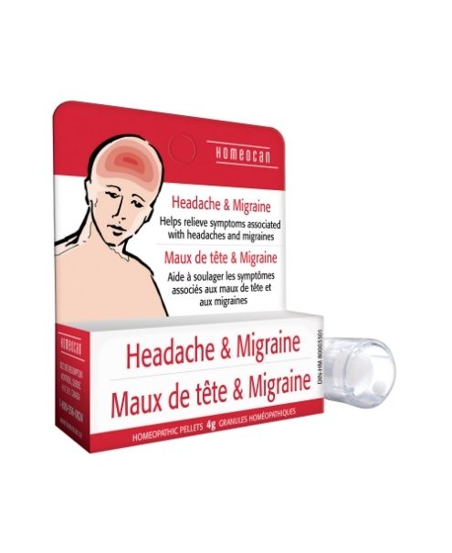 Headache & Migraine, 4g - Homeocan
