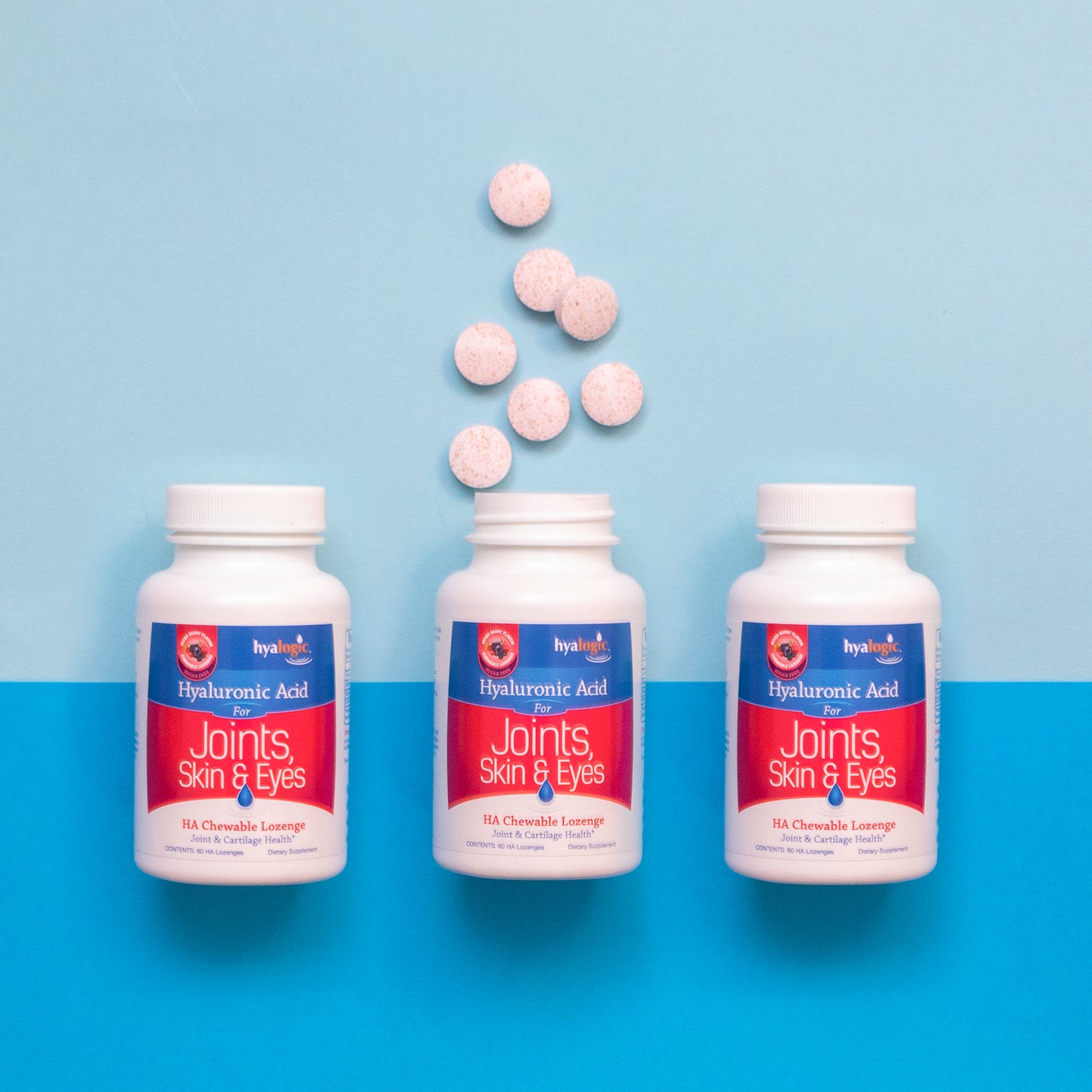 Joint Support Lozenges, 60 pcs - Hyalogic