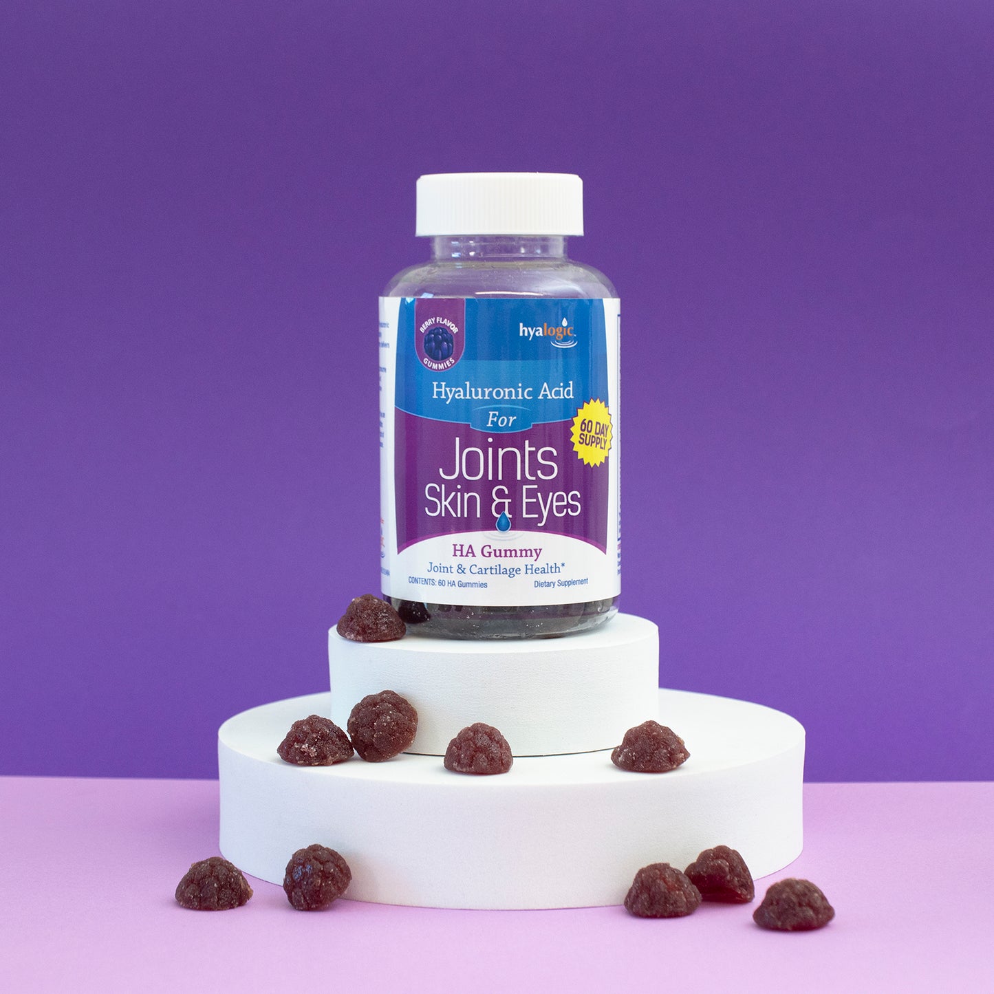 Joint Support Gummy, 60pcs - Hyalogic