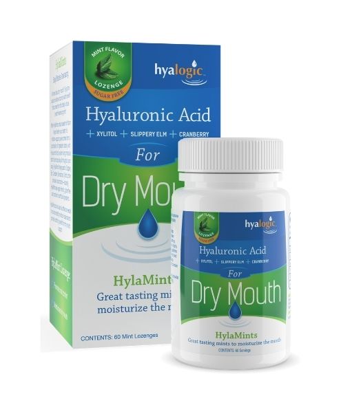 Hylamints For Dry Mouth, 60s - Hyalogic