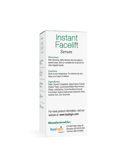 Hyalogic Instant Face Lifting Serum, 30ml