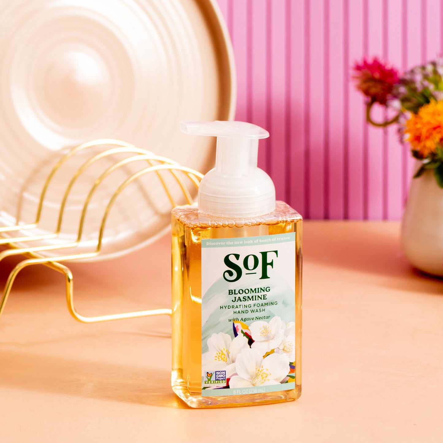 Foaming Handwash Jasmine, 236 ml - South Of France