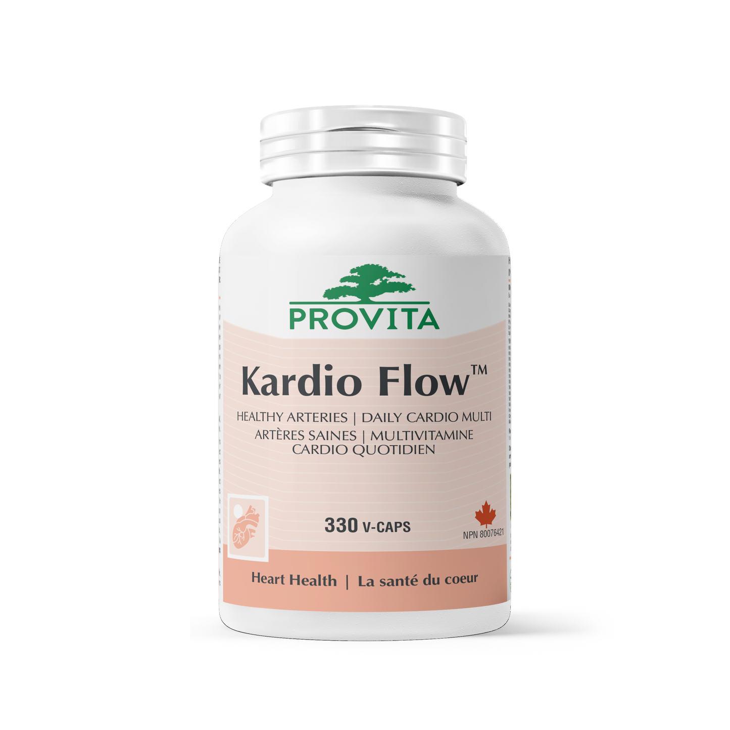 Practitioner Series - Kardio Flow, 330 vcaps - Provita