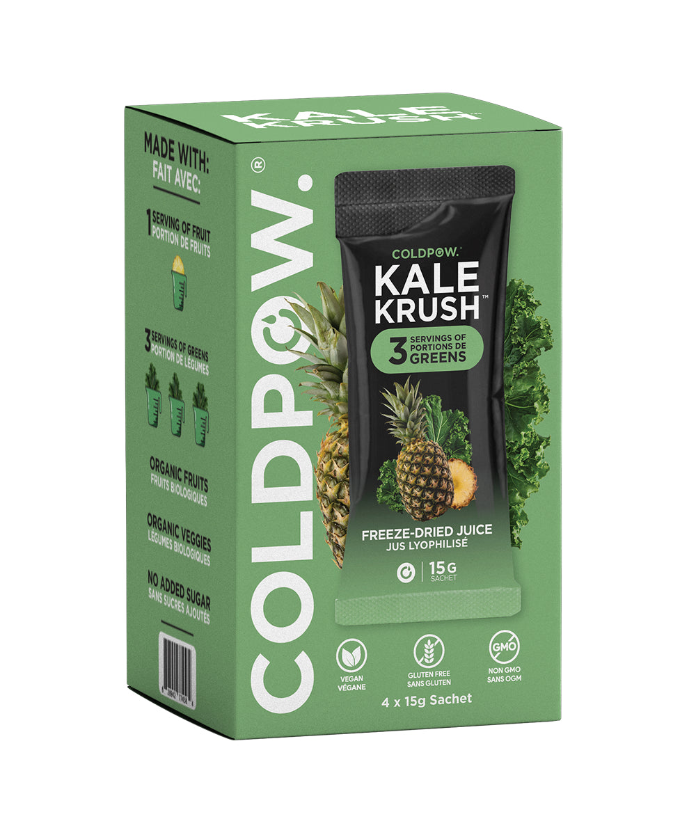 Kale Krush, 35g x4 - Coldpow Drinks