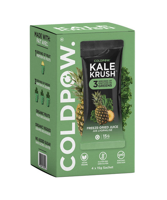 Kale Krush, 35g x4 - Coldpow Drinks