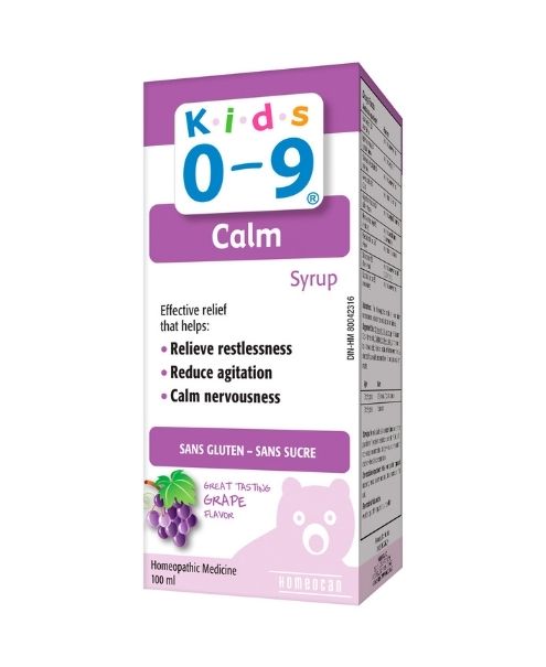 Kids 0-9 Calm Syrup, 100 Ml - Homeocan