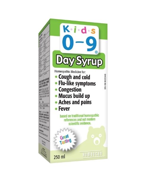 Kids 0-9 Cough&Cld Syrup,250ml - Homeocan