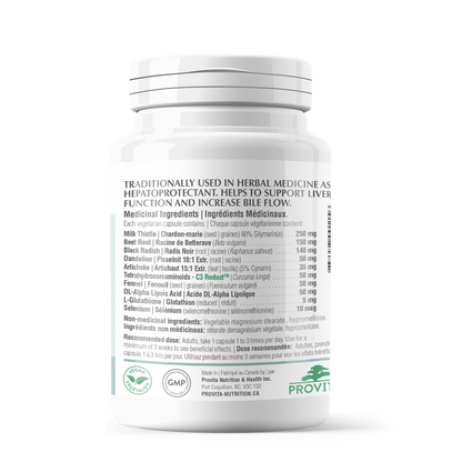 Hepato-Protect Foie 45 gélules - Provita