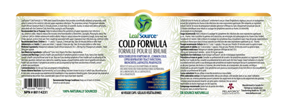 Cold Formula, 100s - LeafSource