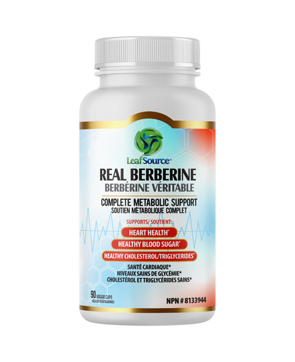 Real Berberine, 90 vcap - LeafSource