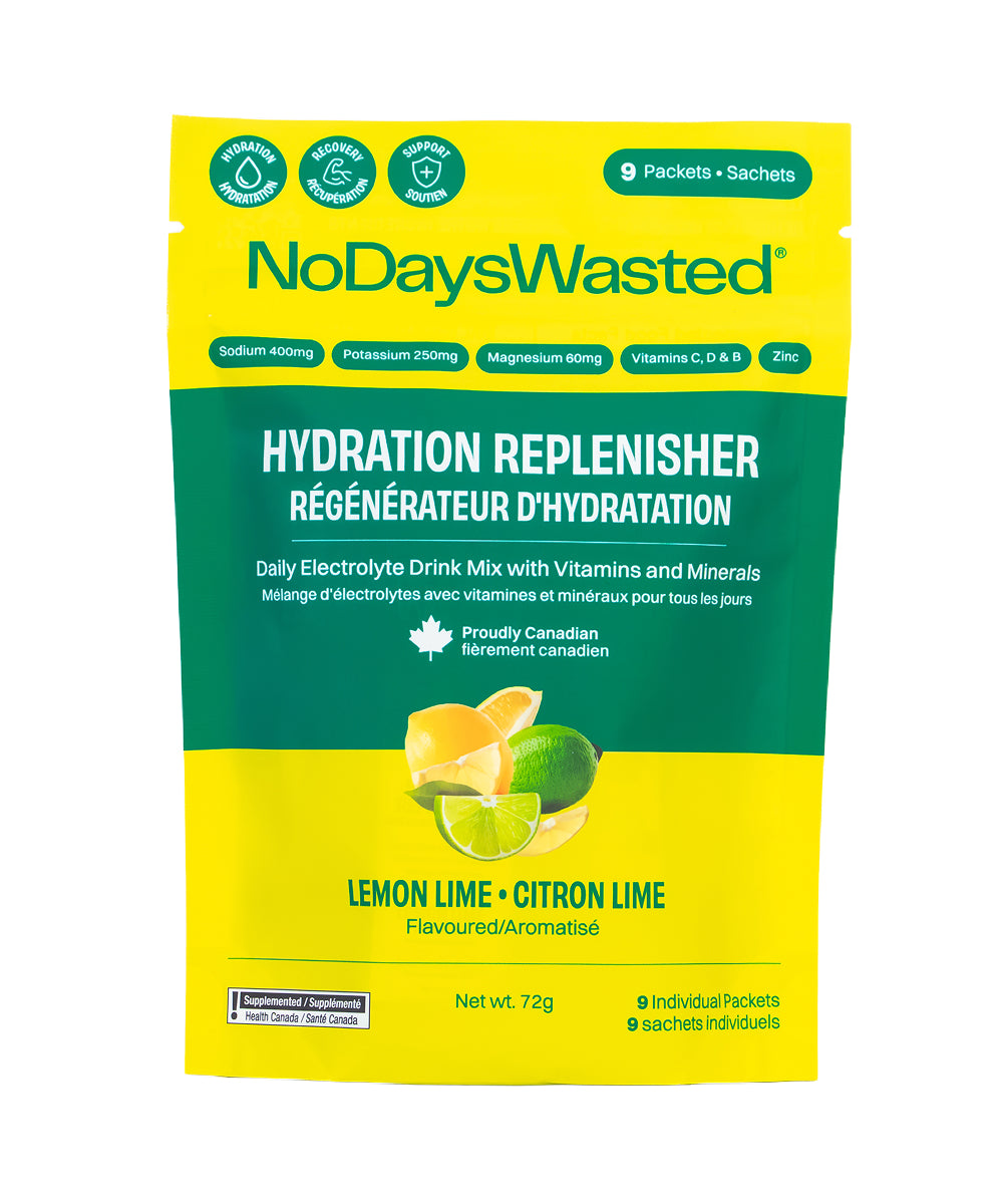 Lemon Lime, 9pk - No Days Wasted