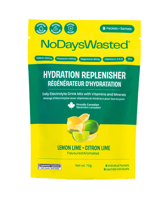 Lemon Lime, 9pk - No Days Wasted