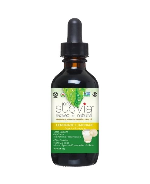 Crave Stevia, Liquid Drops, Lemonade, 30ml