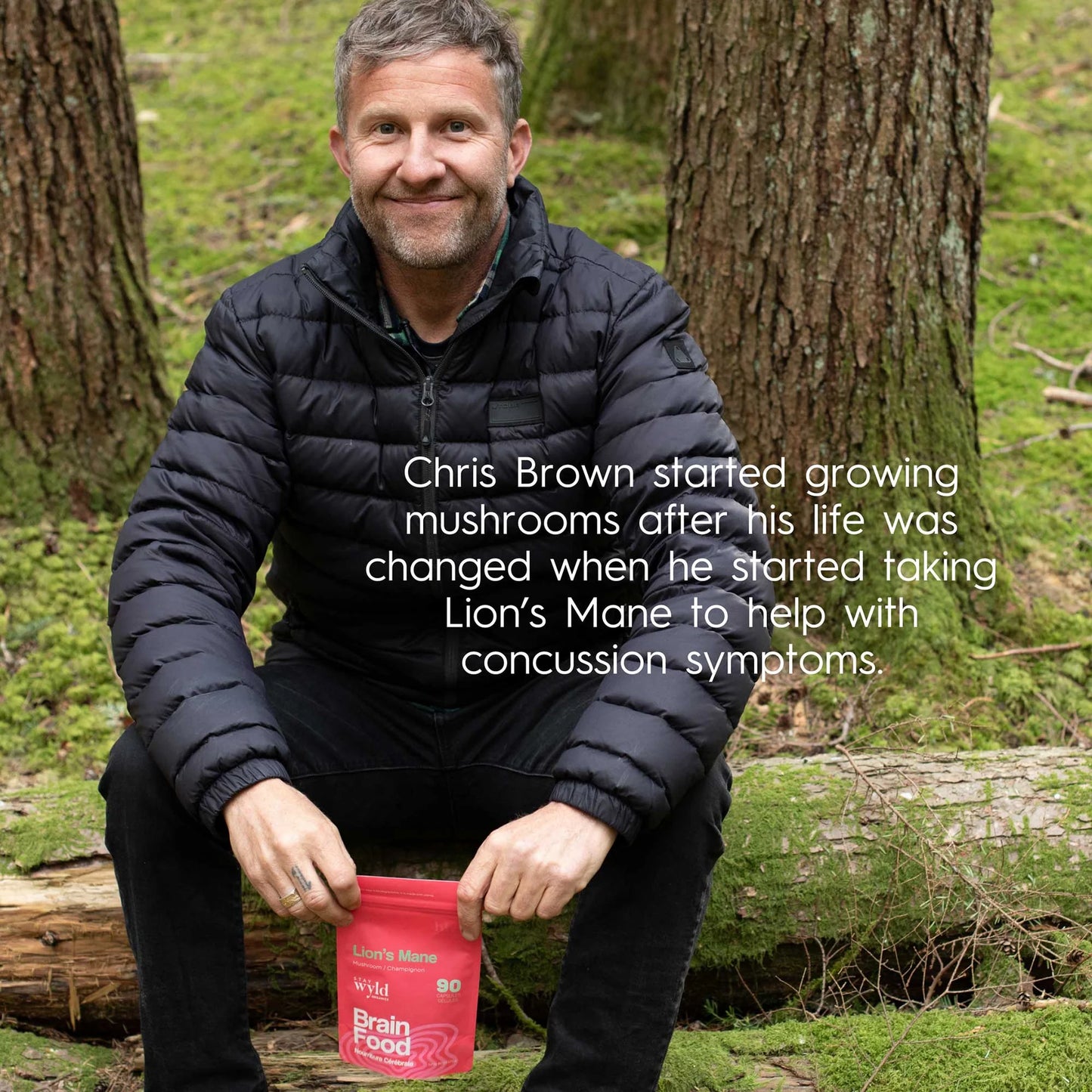 Lion's Mane, 90caps - Stay Wyld Organics Ltd