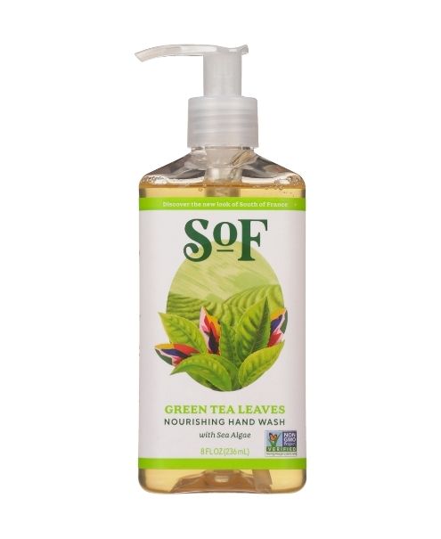 Liquid Soap Green Tea, 236ml - South Of France