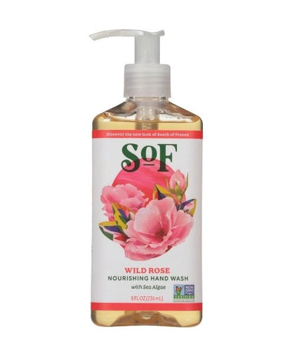 Liquid Soap Wild Rose, 236ml - South Of France