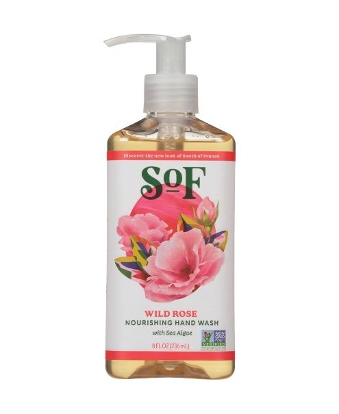 Liquid Soap Wild Rose, 236ml - South Of France
