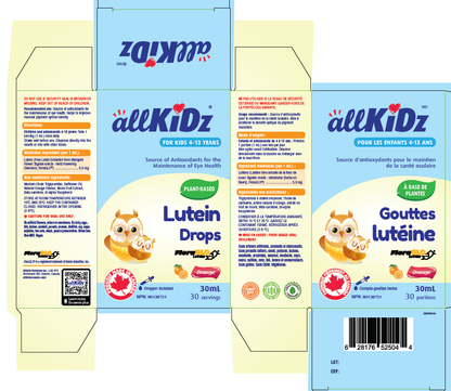 Lutein Drops, 30ml - allKiDz