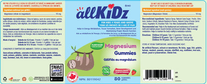 Magnesium Gummies, 80s - allKiDz