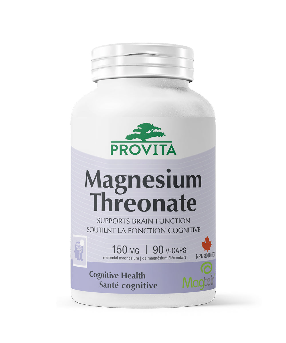 Thréonate de magnésium, 90 gélules végétales - Provita