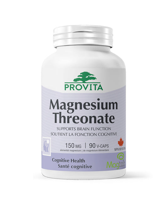 Thréonate de magnésium, 90 gélules végétales - Provita