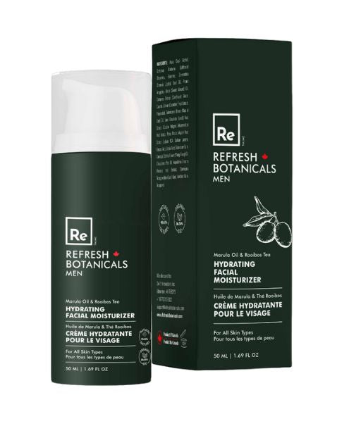 Men Hydrating Facial Moisturizer, 50ml - Refresh Botanicals
