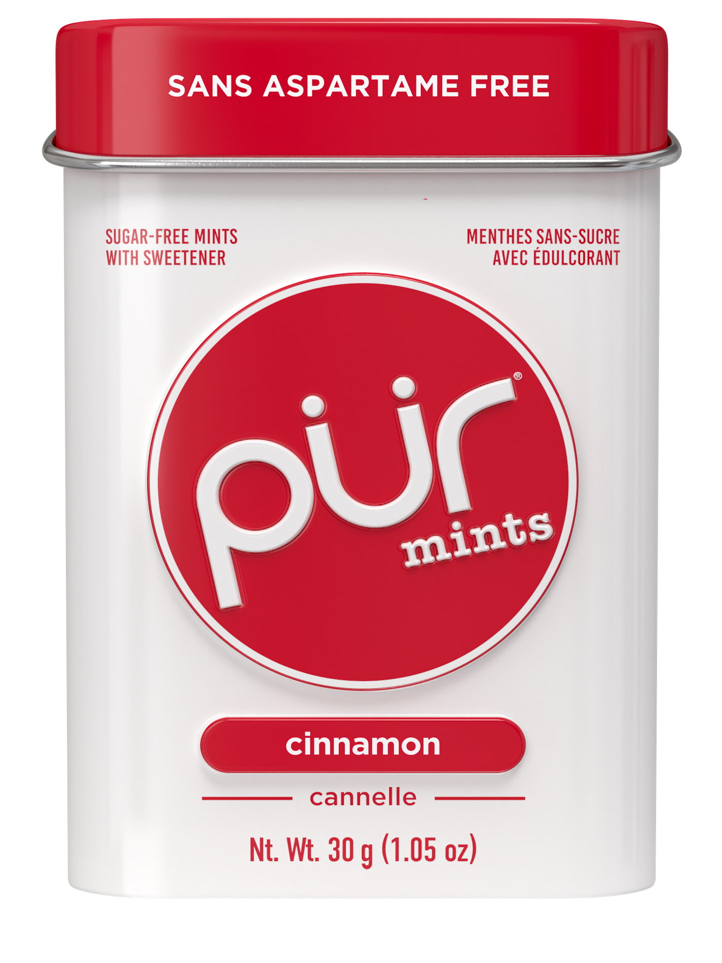 Mints Cinnamon, 30ct, 12/tray - The Pur Company