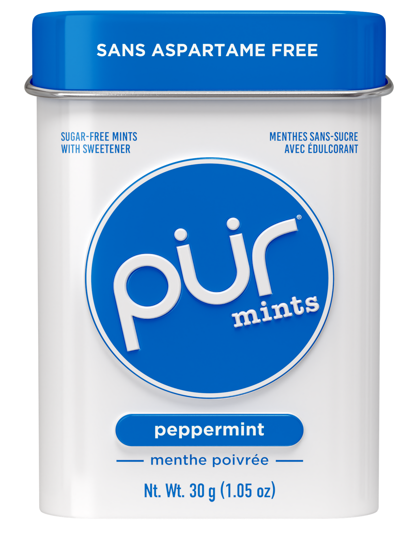 Mints - Peppermint, 30ct, 12/tray - The Pur Company