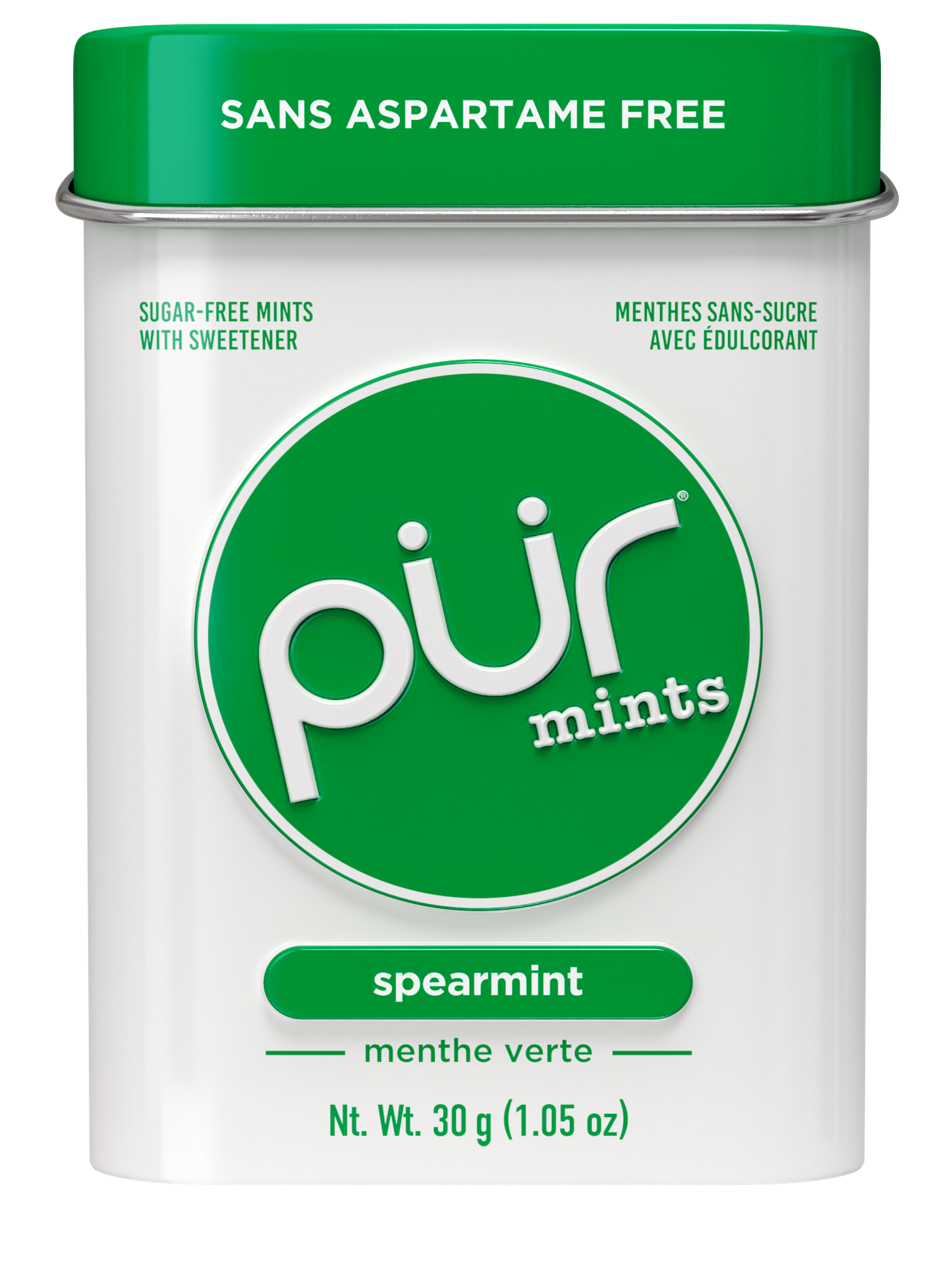 Mints - Spearmint, 30ct, 12/tray - The Pur Company