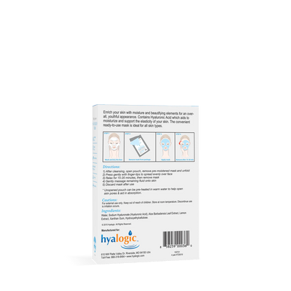 Moisture Mask, 4 Pack - Hyalogic