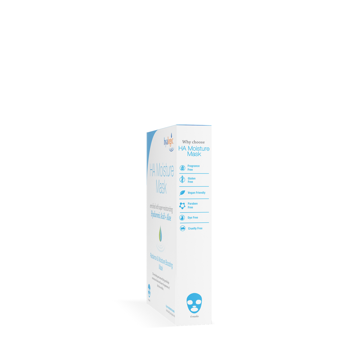 Moisture Mask, 4 Pack - Hyalogic