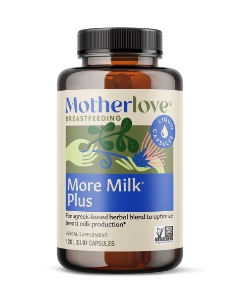 More Milk Plus, 120vcap - Motherlove