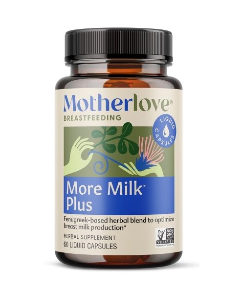 More Milk Plus, 60vcap - Motherlove